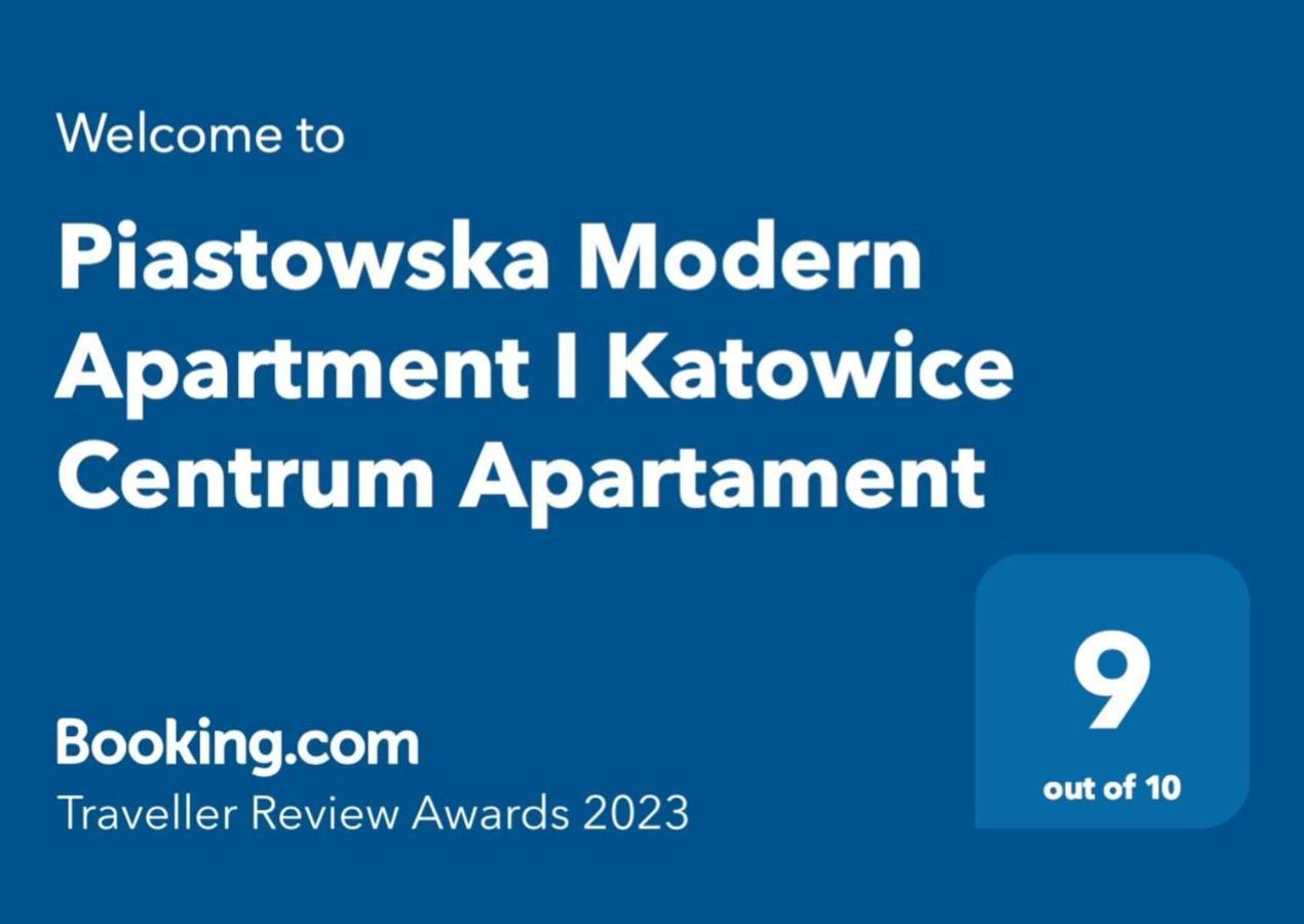 Piastowska Modern Apartment I Katowice Centrum Apartament Kültér fotó